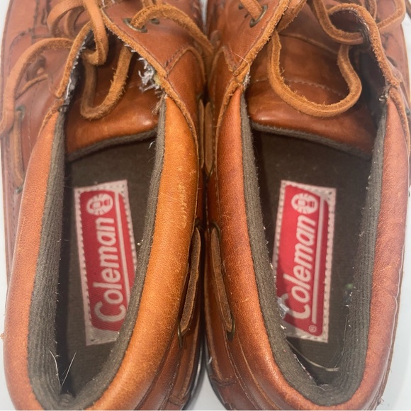 Coleman Chunky Leather Lace up Casual Shoes - Picture 6 of 8